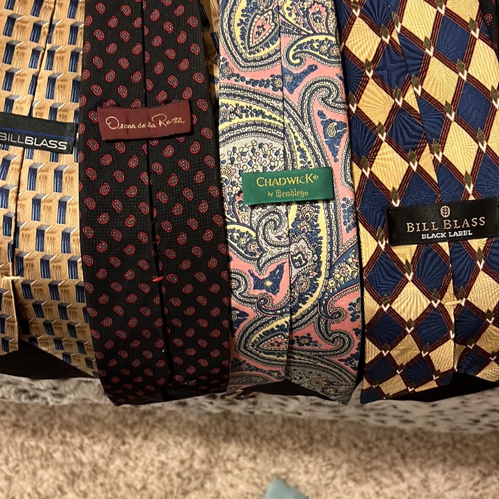 Mens tie bundle (8 ties) - Picture 4 of 4